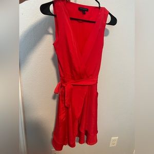 Banana Republic, Red/Pinkish Tie Dress